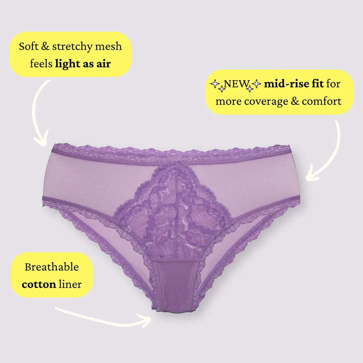 Lacey Bikini in Lilac