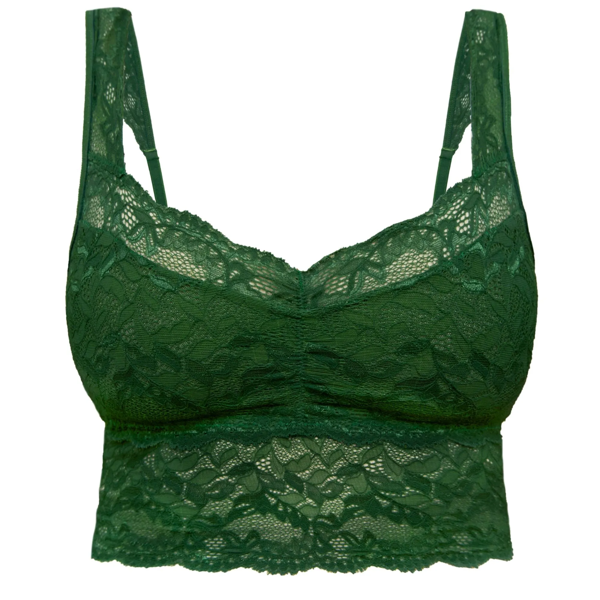 Lacey Everyday Crop Cami in Forest