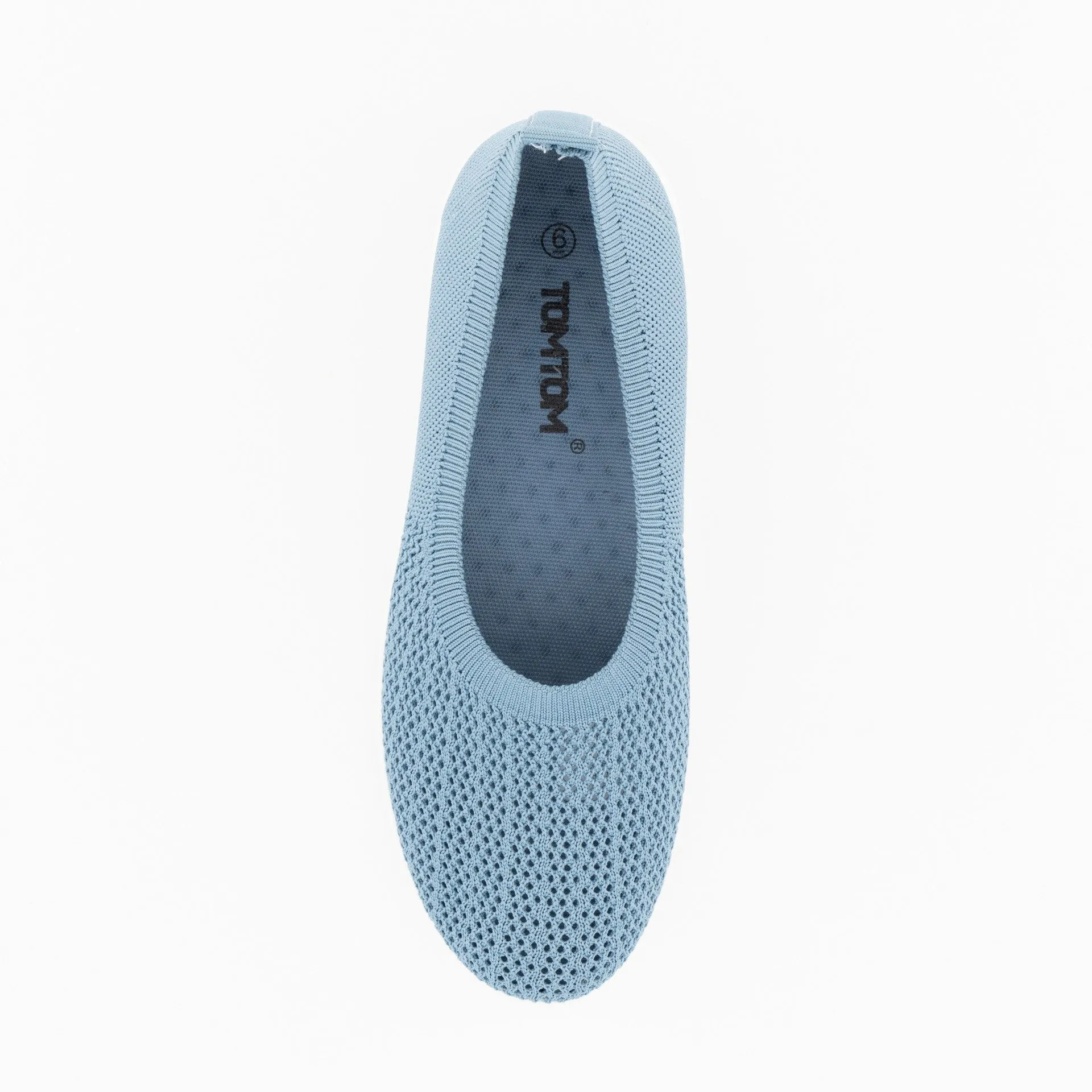 Ladies Slip-On Flyknit Sneaker - Blue