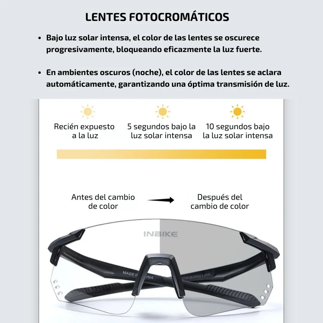 Lentes Fotocromaticos Sense IQ939 Inbike