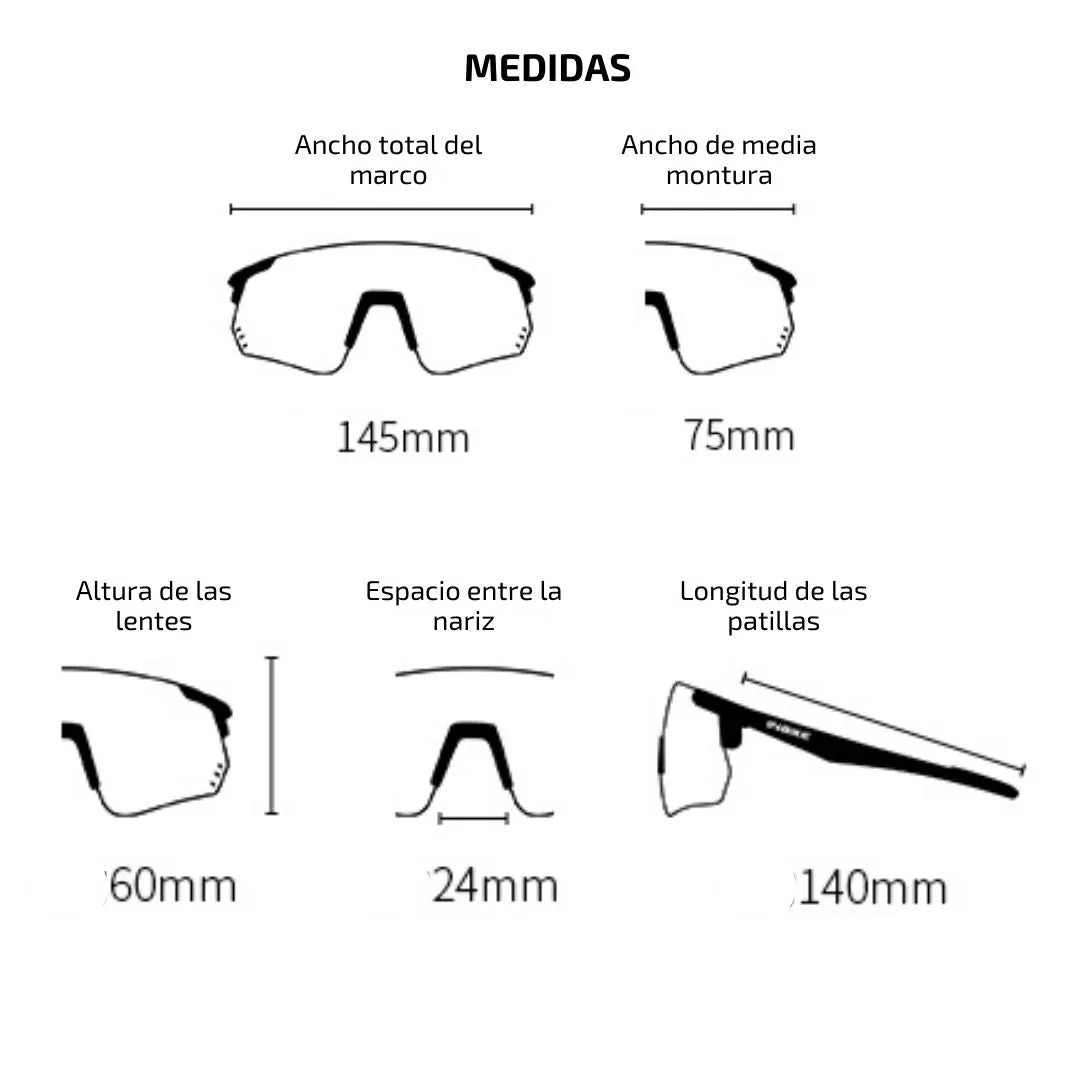 Lentes Fotocromaticos Sense IQ939 Inbike