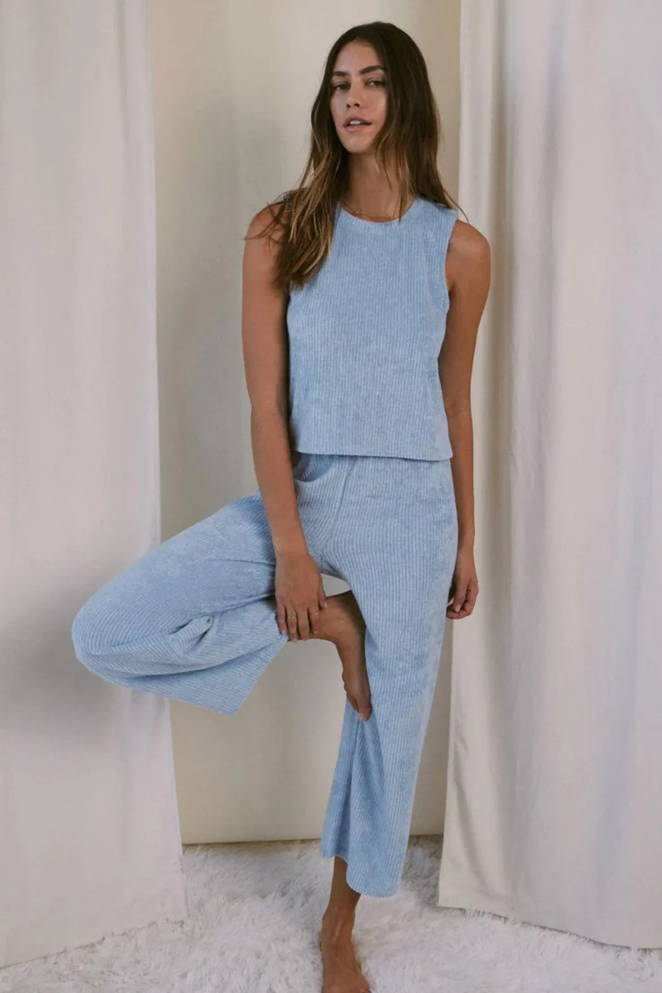 Libby Rib Terry Tank
