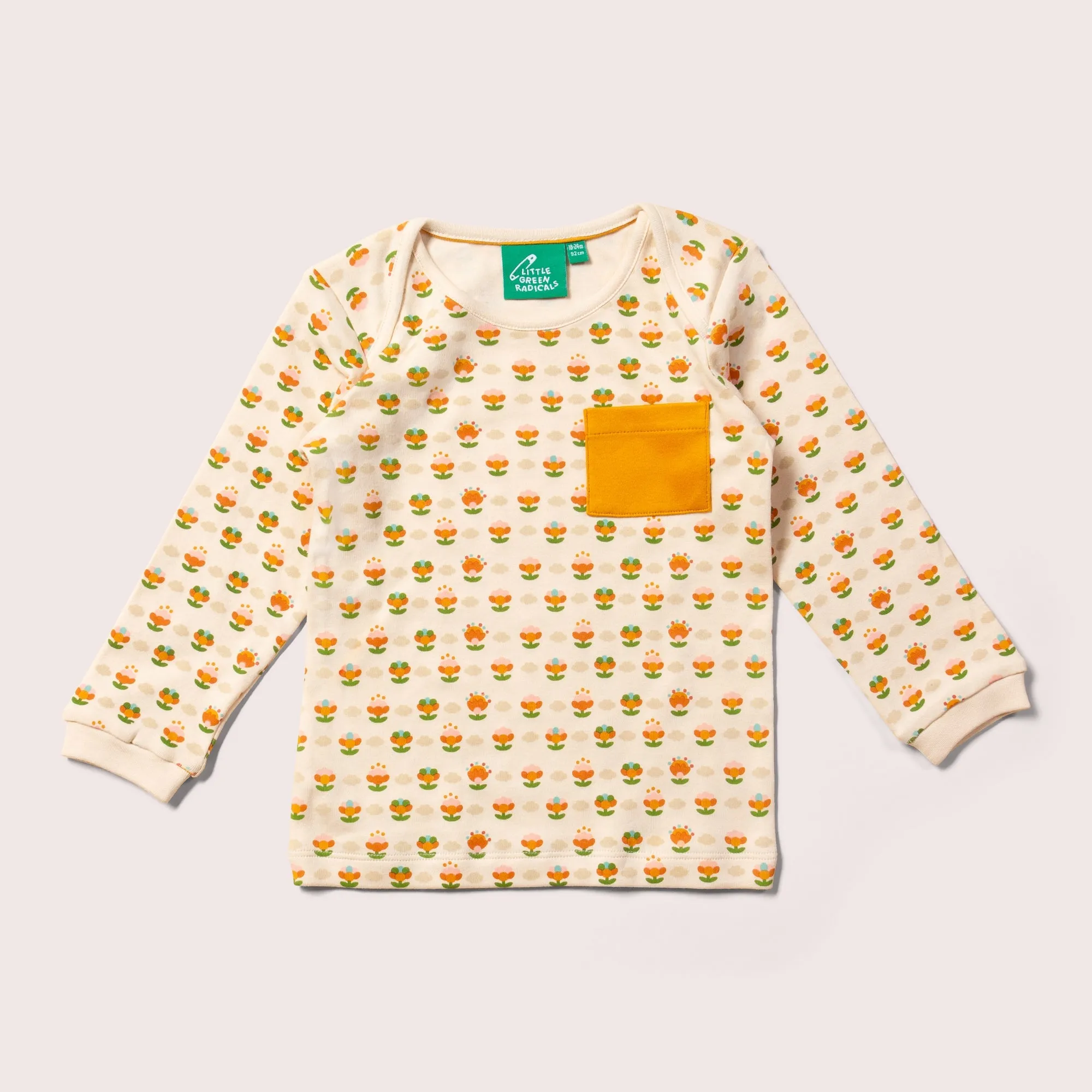 Little Blooms Organic T-Shirt & Jogger Playset