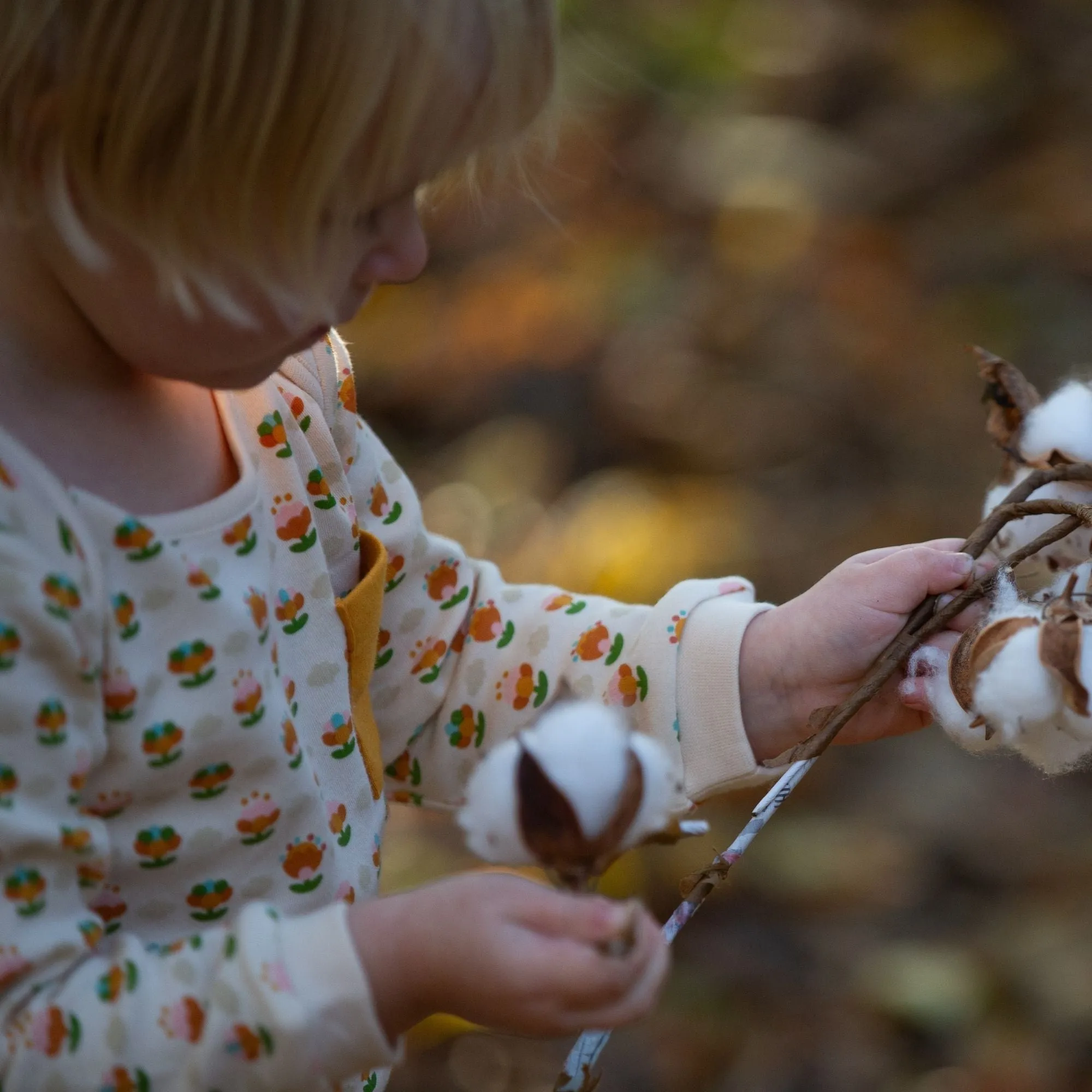 Little Blooms Organic T-Shirt & Jogger Playset