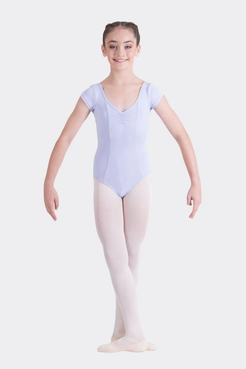 Lucinda Cap Sleeve Leotard | Lilac - Clearance