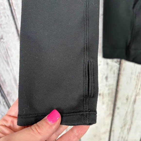 🍋Lululemon Size 8 Coast Easy Wrap Black Jacket Cocoon Modal French Terry Zip Up