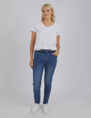 MELODY DENIM JOGGER (81D1186)
