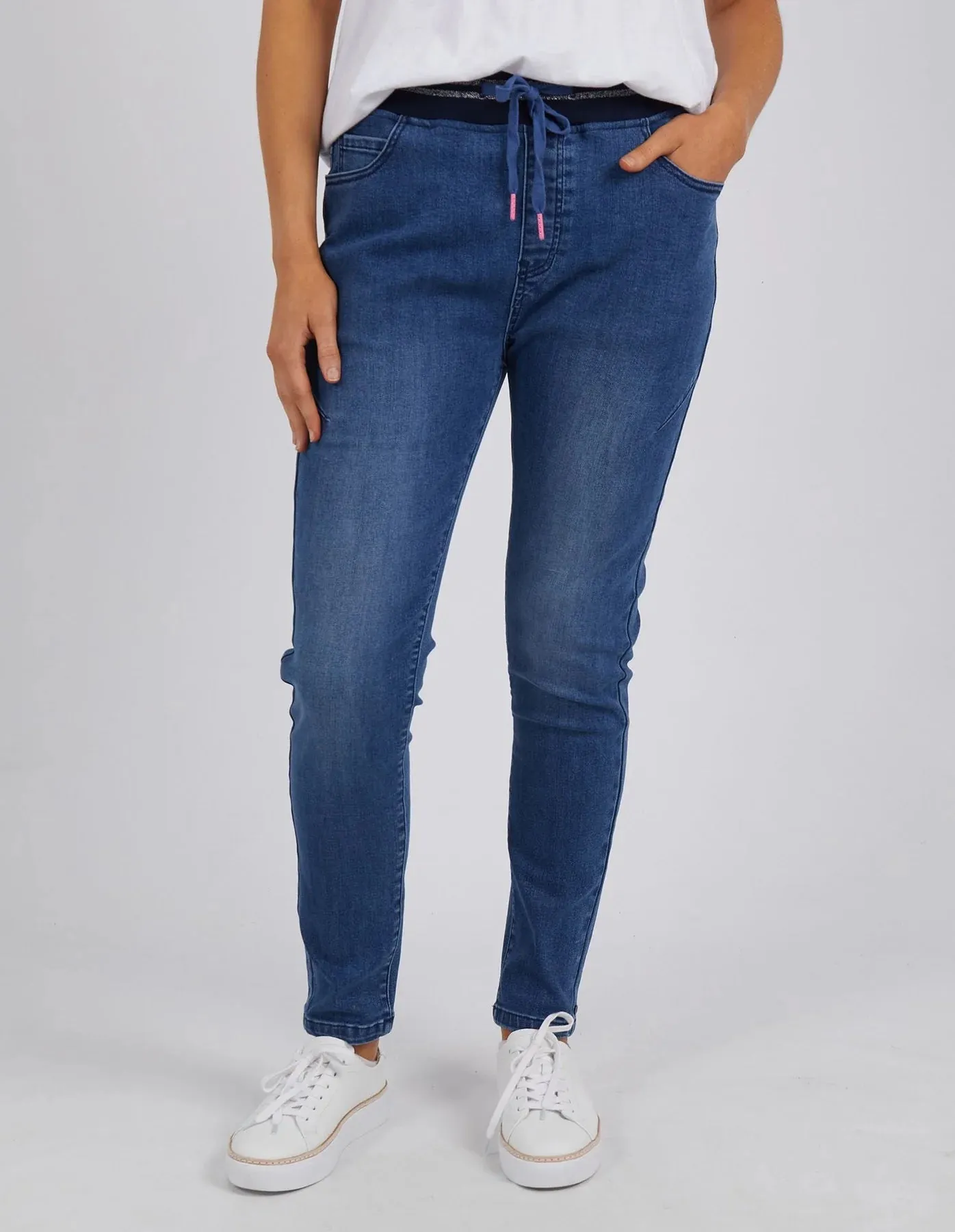 MELODY DENIM JOGGER (81D1186)