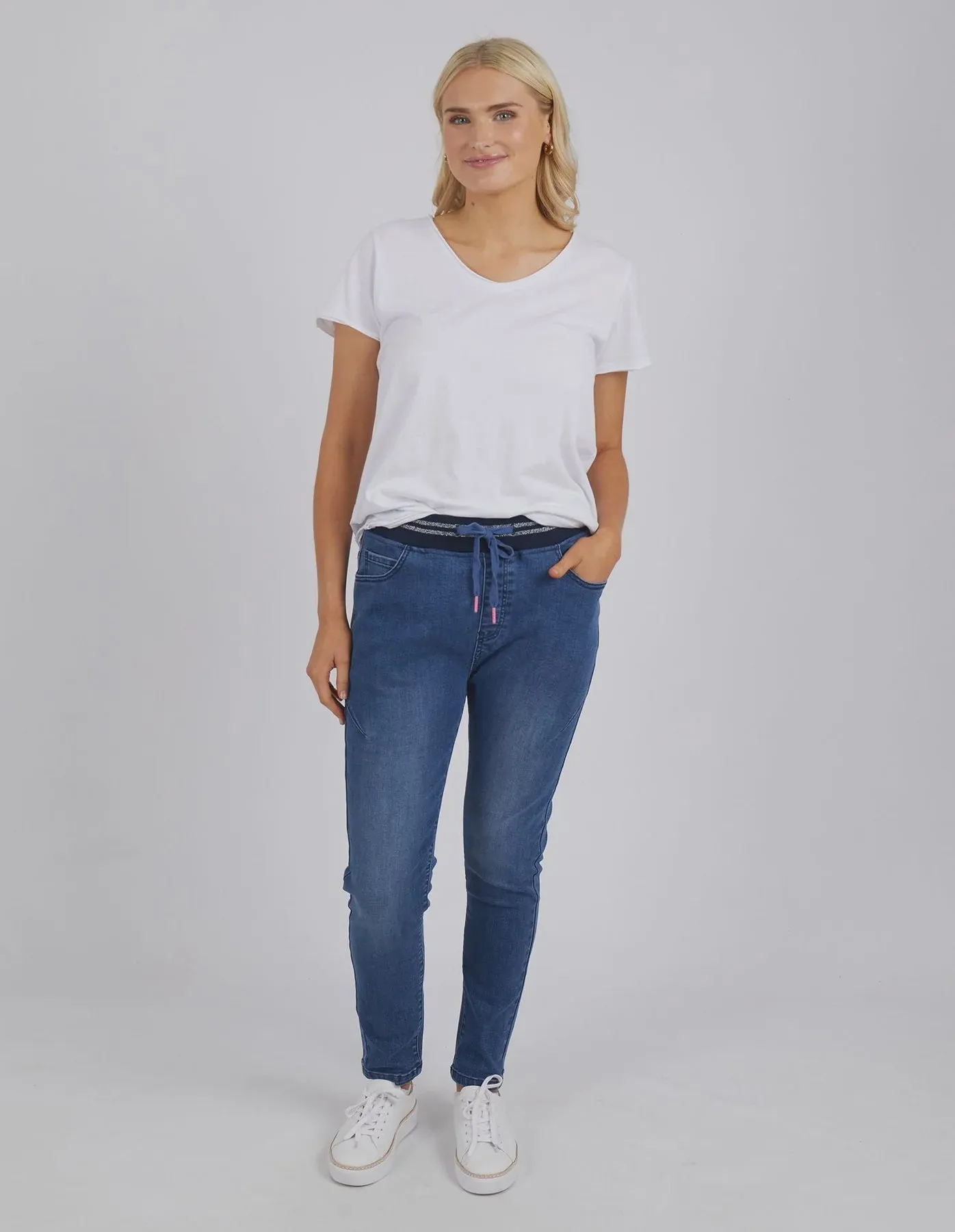 MELODY DENIM JOGGER (81D1186)
