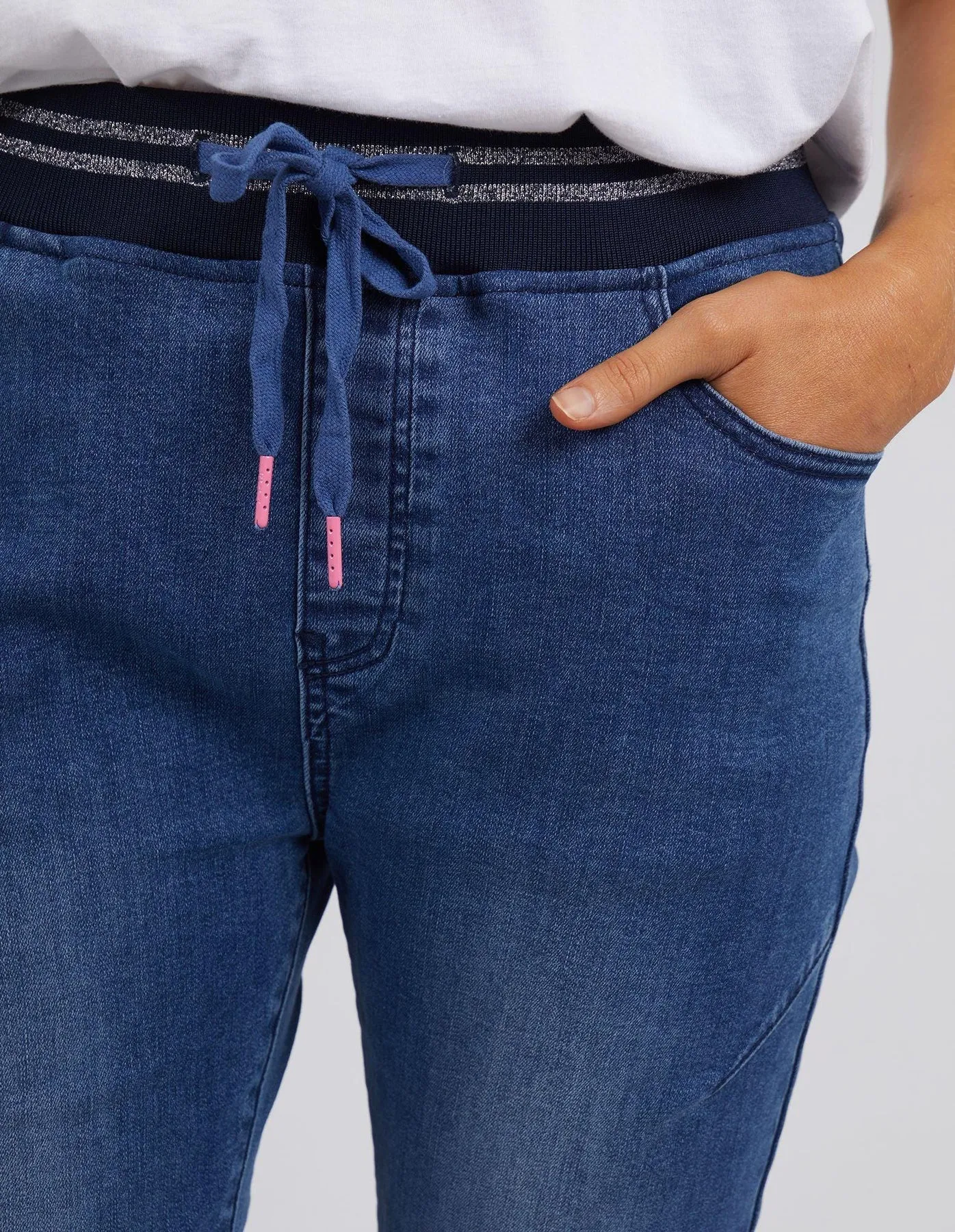 MELODY DENIM JOGGER (81D1186)