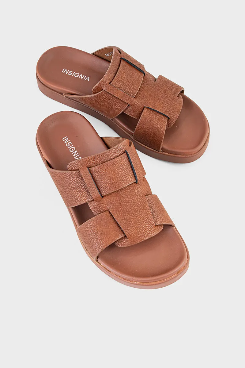 Men Casual Slip On MO1009-Brown