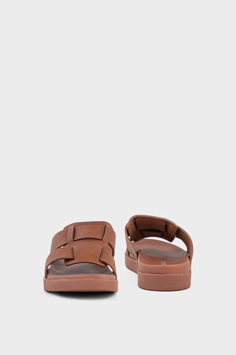 Men Casual Slip On MO1009-Brown