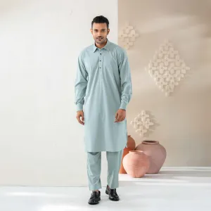 Mens Mint-Green Kabli Set