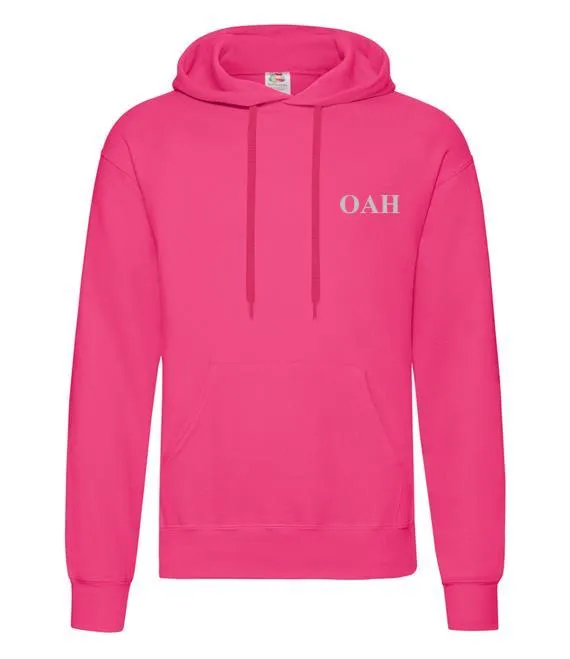 Mens personalised Initials Over Head Hoody