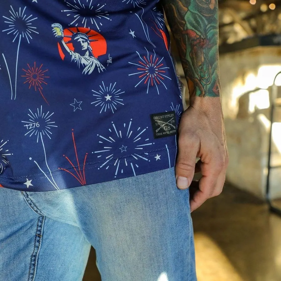 Men's Polo - Toast Of Freedom
