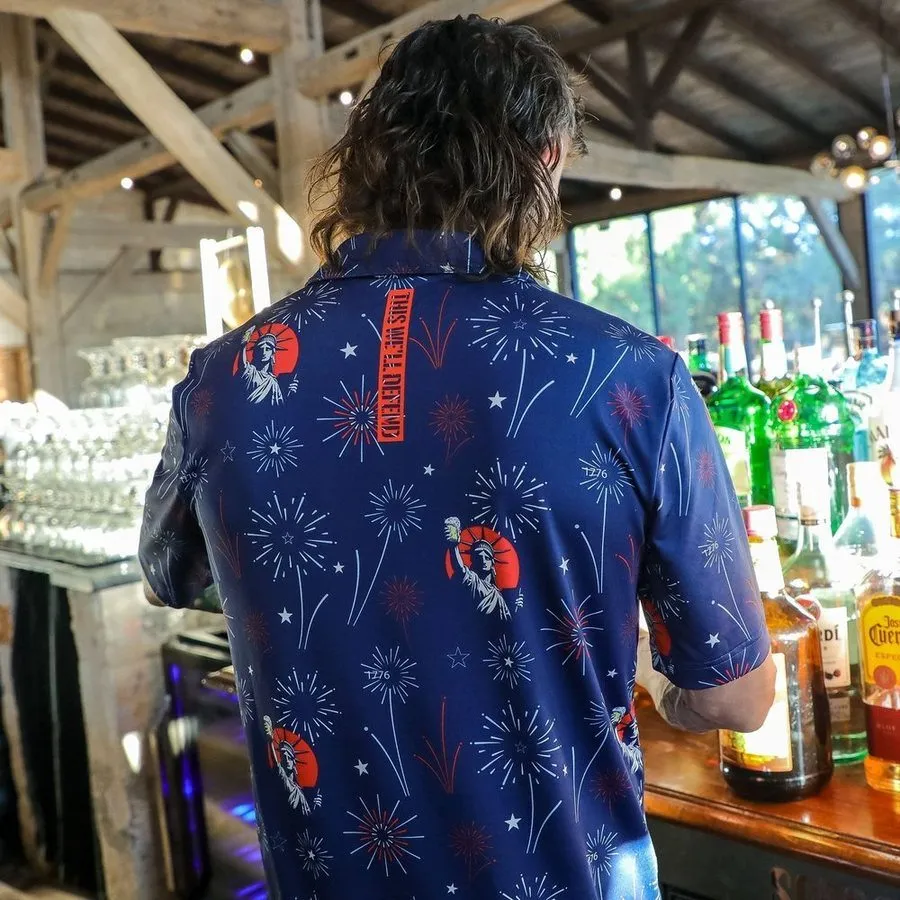 Men's Polo - Toast Of Freedom