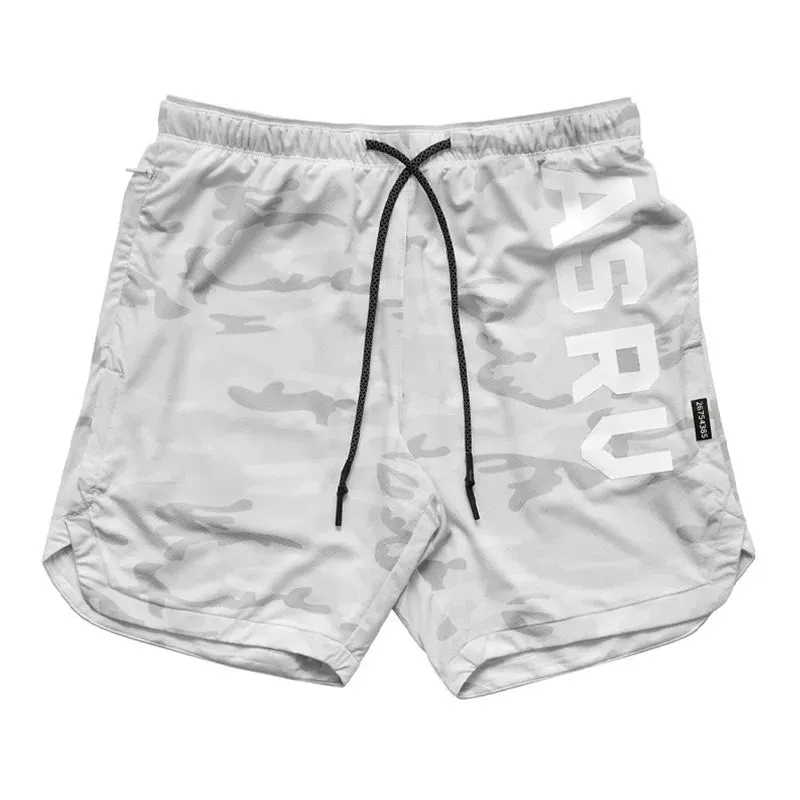 Men's Running Sport Shorts - Gym Fitness Short Pants, Quick Dry Sweatpants, Beach Swim Shorts, Jogging Bodybuilding Workout Shorts