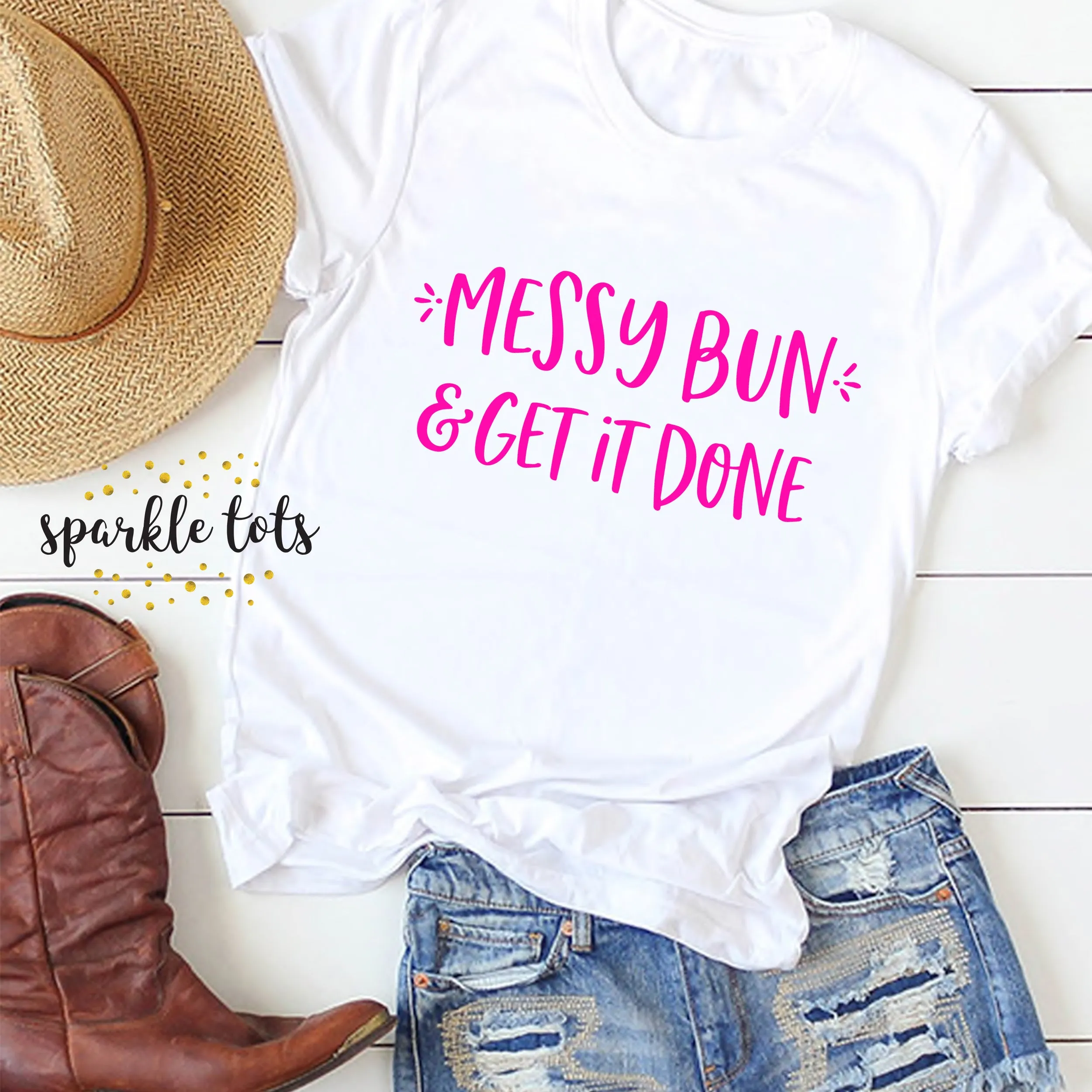 Messy Bun Shirt