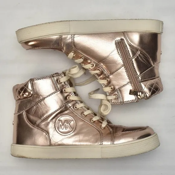 MICHAEL Kors Cali Shelby 2 Girls Hightop Shoe 5