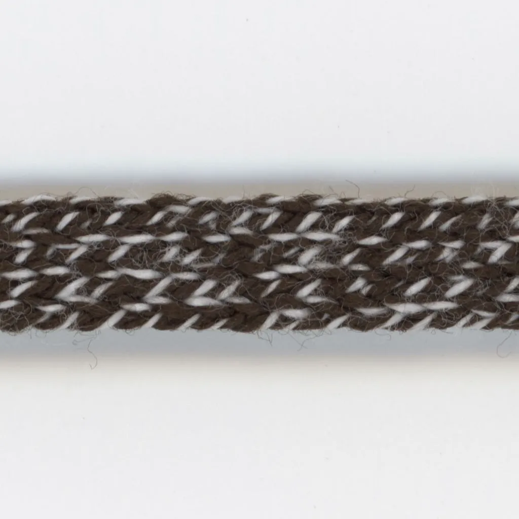 Mingle Flat Cord #142 Coffee Brown