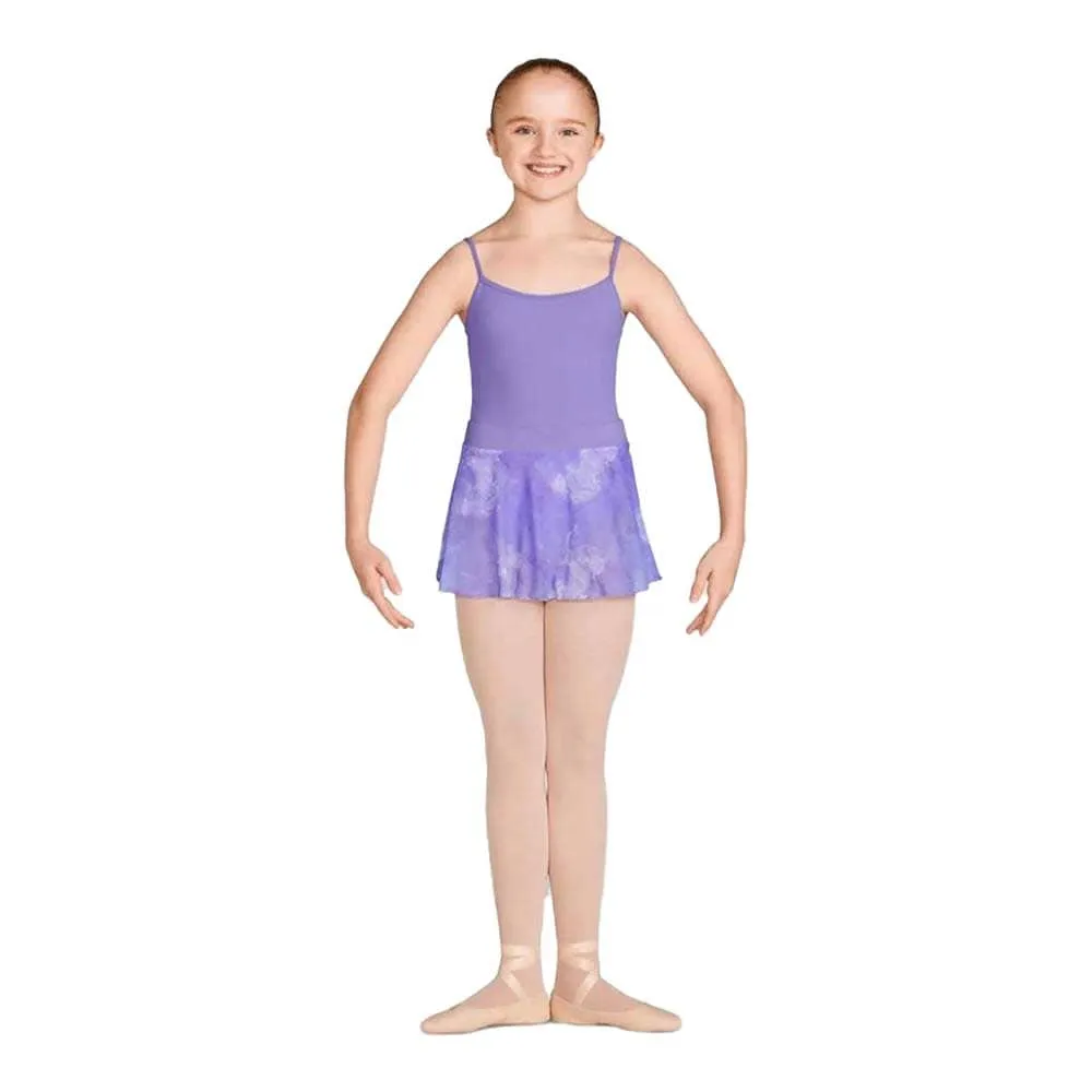 Mirella MS141C Floral Skirt Lavender - Child