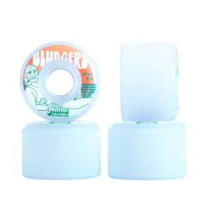 Nana Bludgers 62mm 82a mini longboard wheel in blue