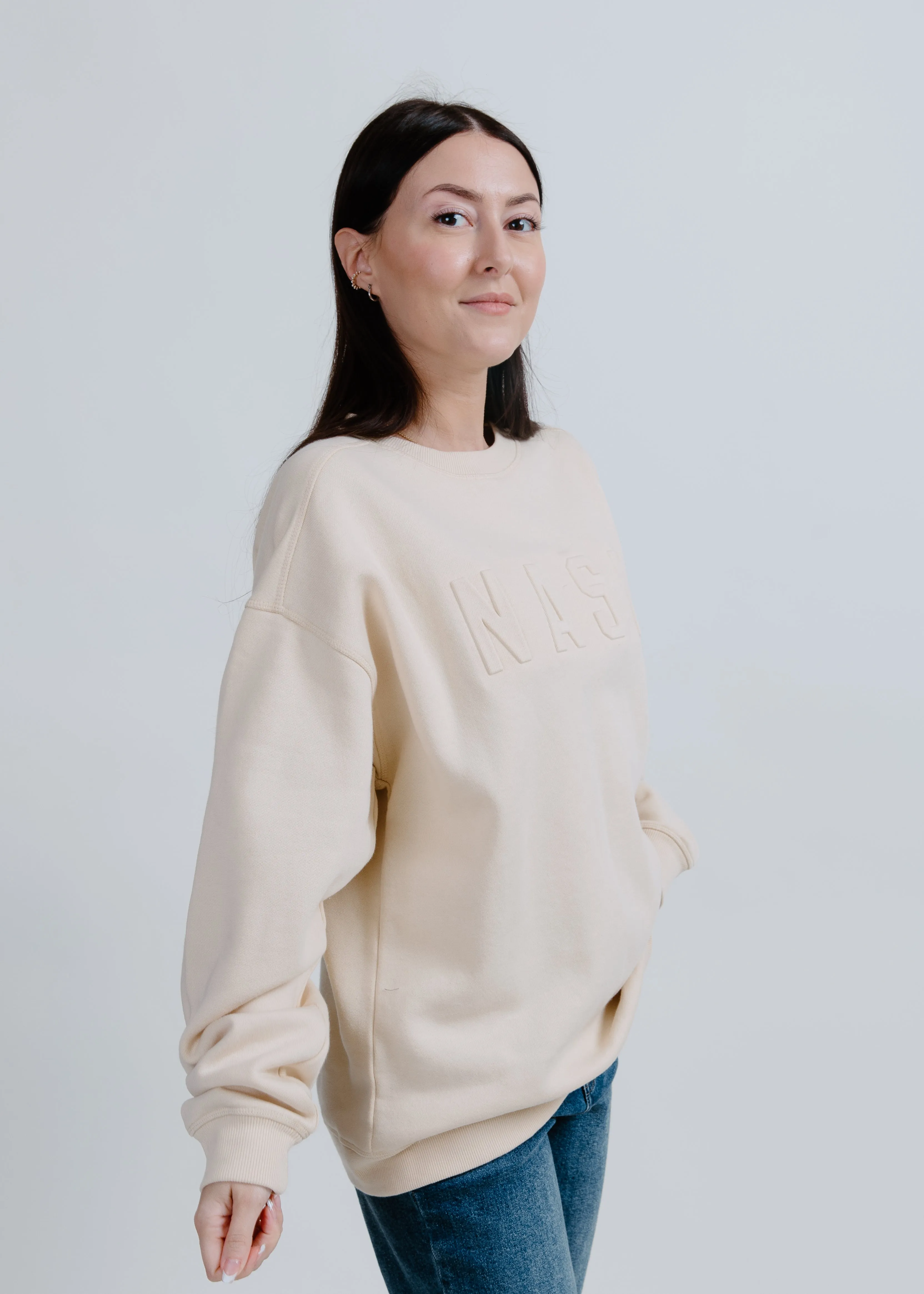 NASH Iconic Crewneck - Light Tan