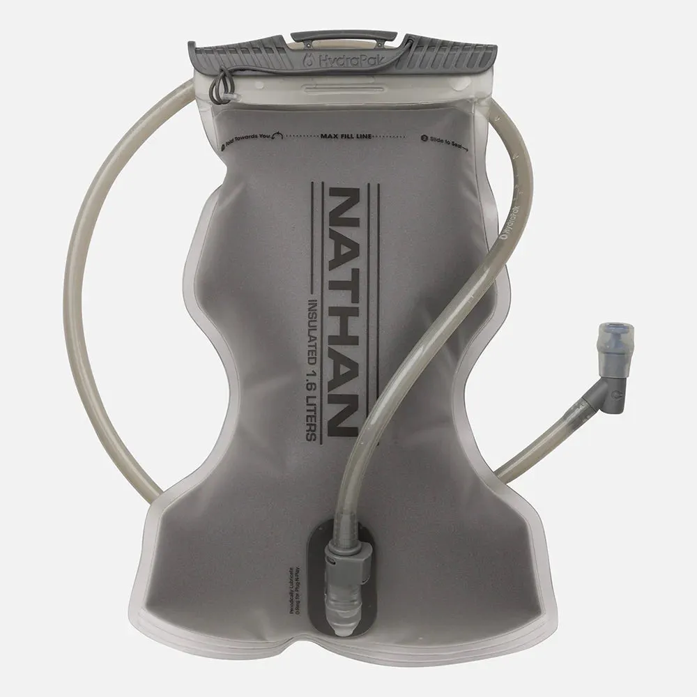 Nathan | Pinnacle Pro 12L Hydration Race Vest | Unisex | Black/Reflective Silver