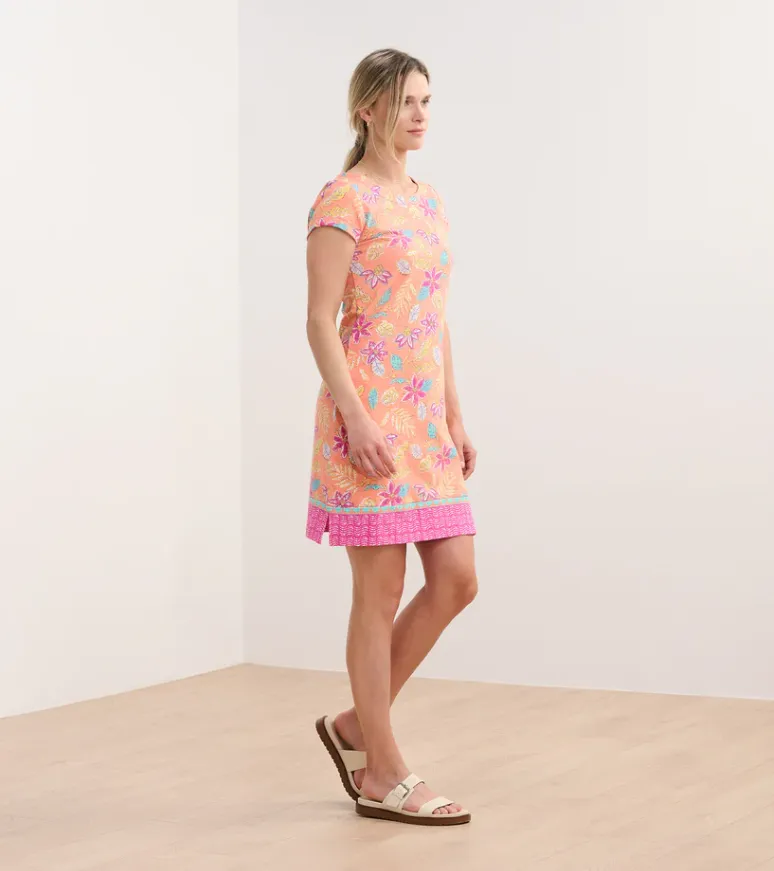 Nellie Dress Distressed Floral
