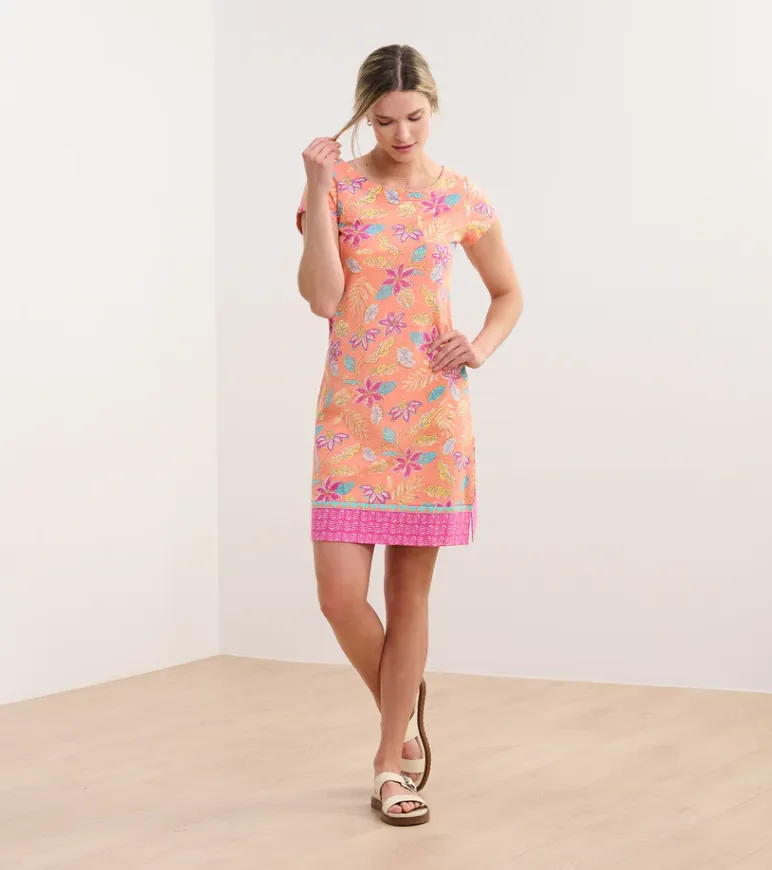Nellie Dress Distressed Floral