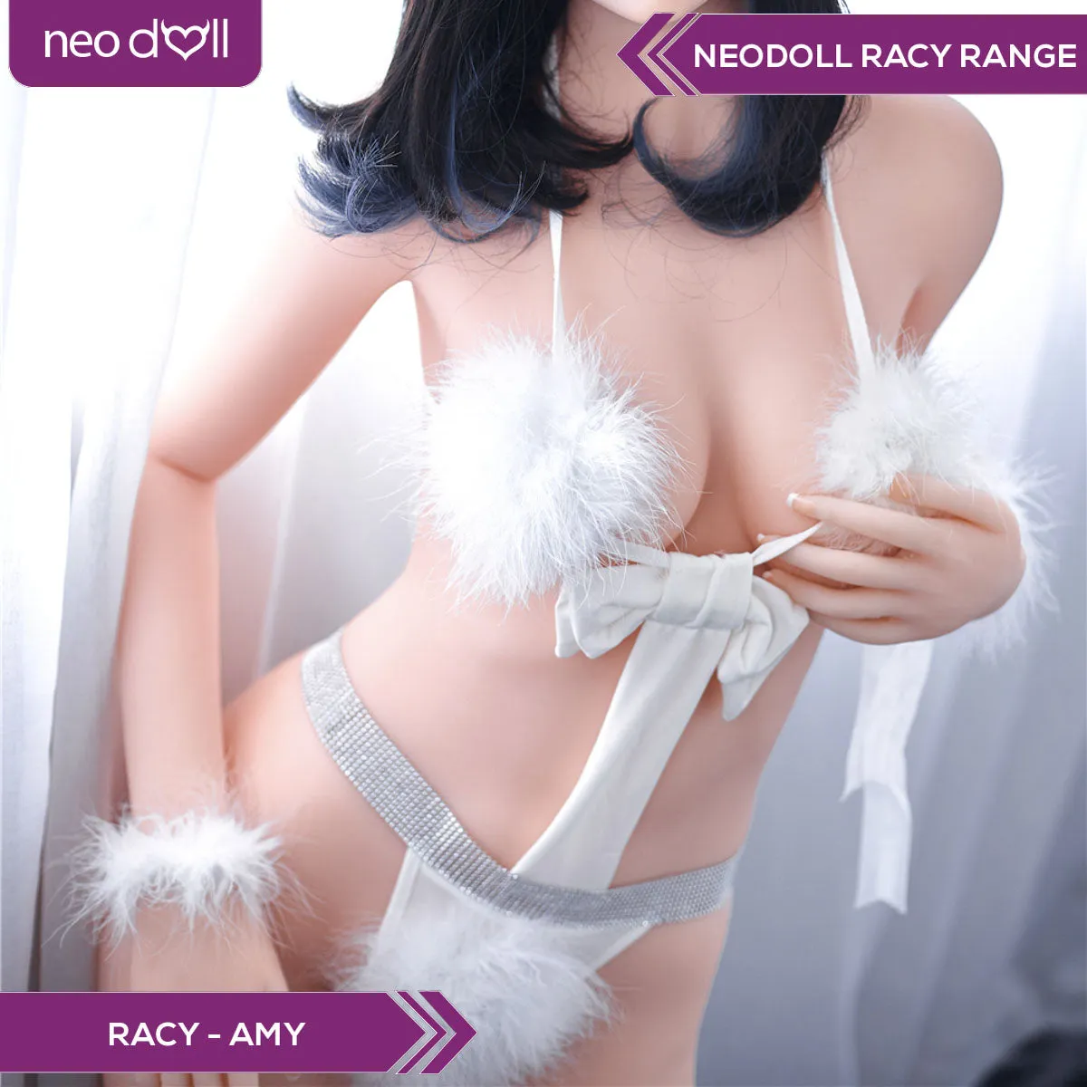 Neodoll Racy - Amy - Realistic Sex Doll - 163cm - Natural
