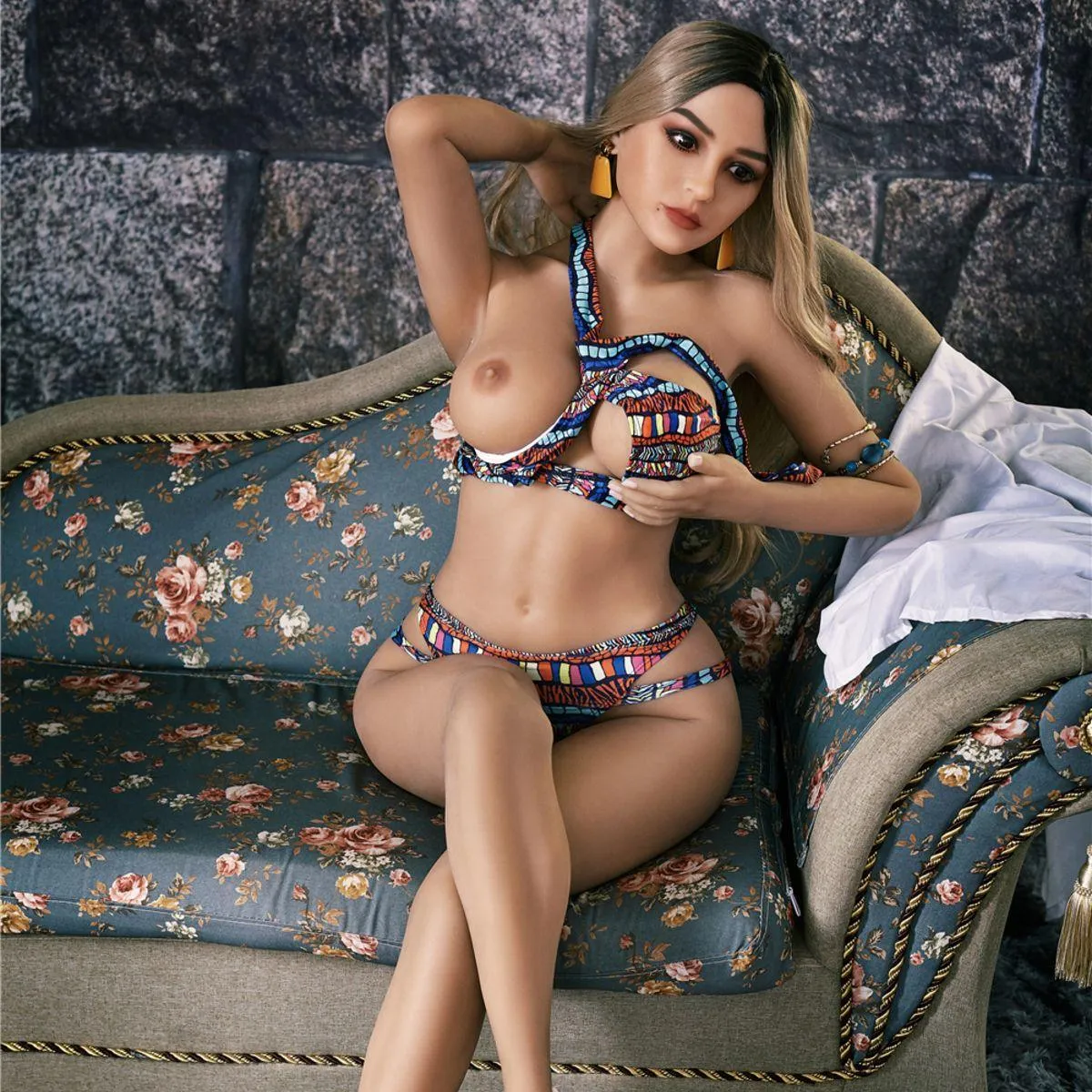 Neodoll Racy Julia - Realistic Sex Doll - 159cm - Tan