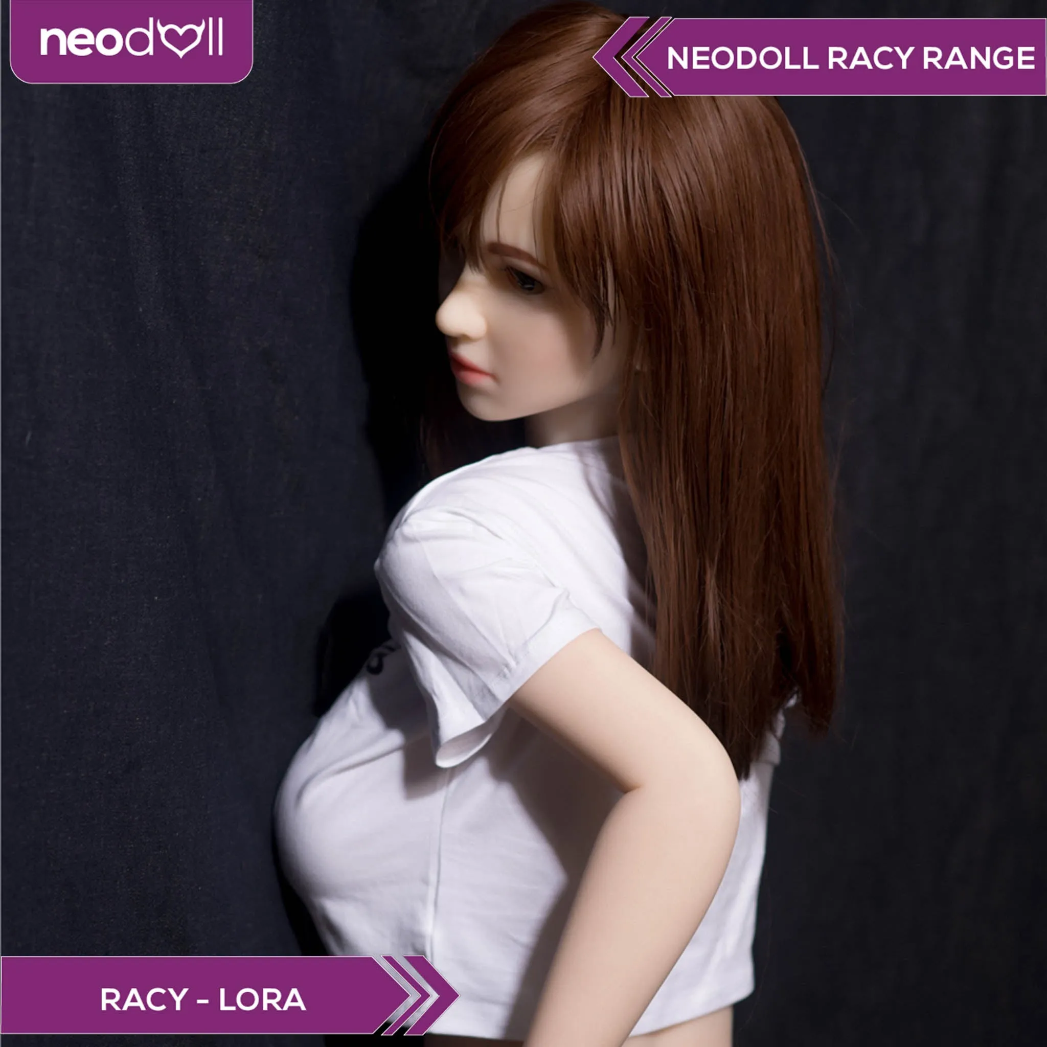Neodoll Racy Lora - Realistic Sex Doll - 157cm - Light Brown