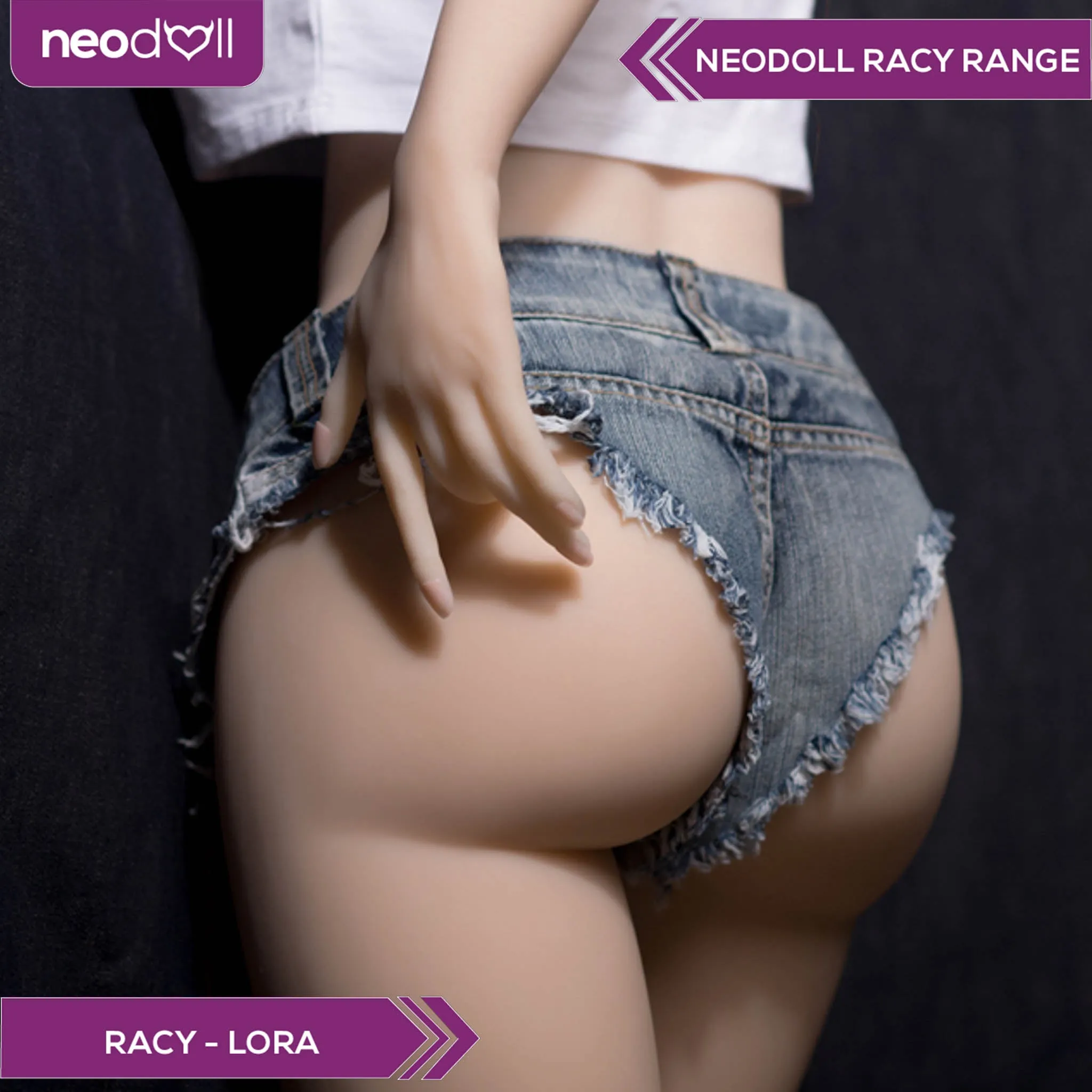 Neodoll Racy Lora - Realistic Sex Doll - 157cm - Light Brown