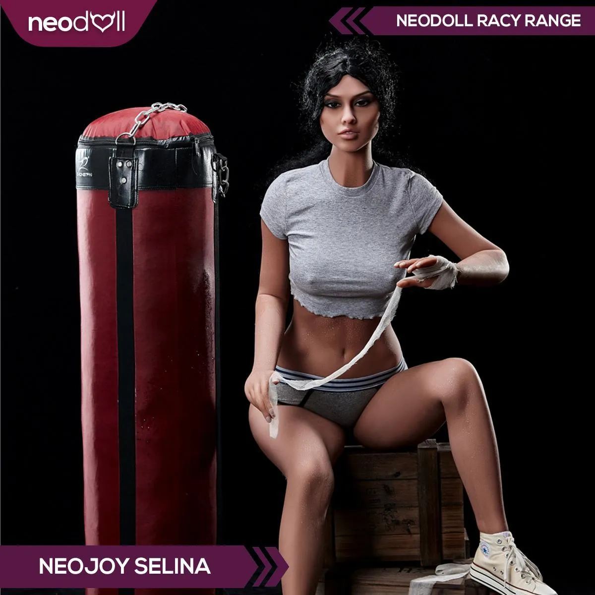 Neodoll Racy Selina - Realistic Sex Doll - 168cm - Brown