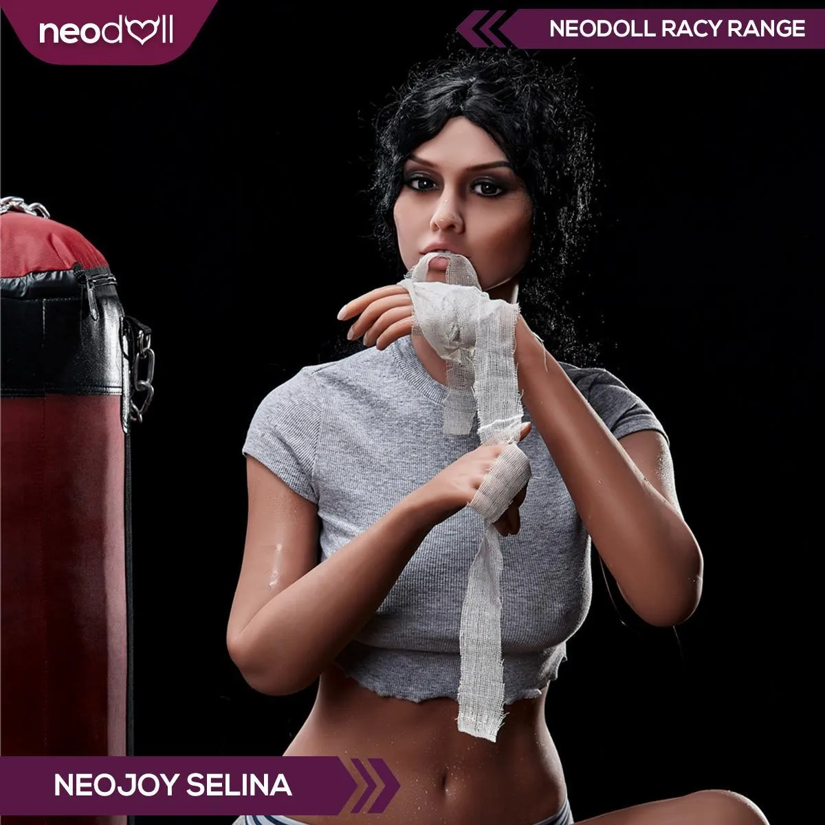 Neodoll Racy Selina - Realistic Sex Doll - 168cm - Brown
