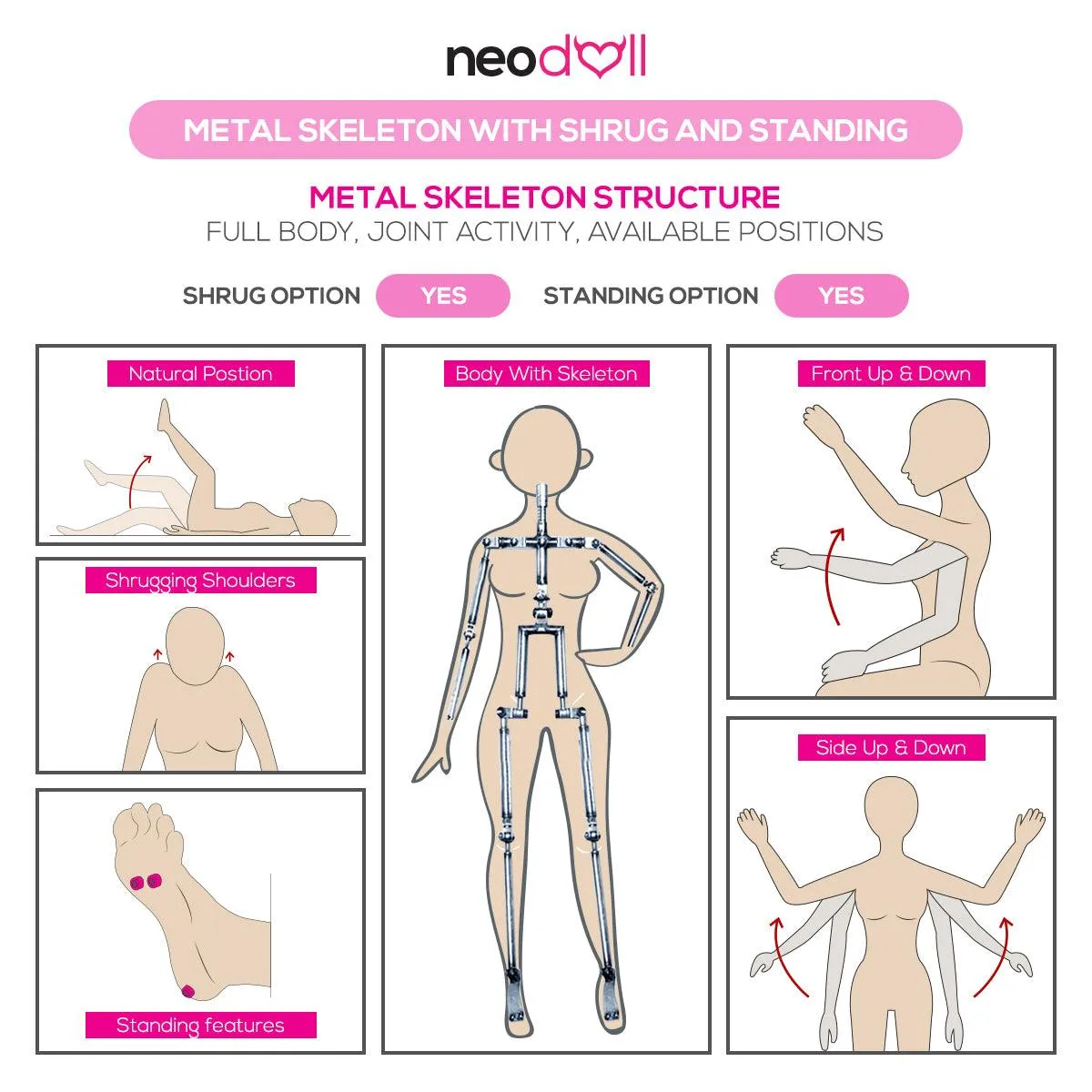 Neodoll Racy Suzie - Realistic Sex Doll - 170cm - Natural