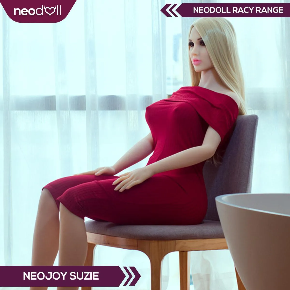 Neodoll Racy Suzie - Realistic Sex Doll - 170cm - Natural