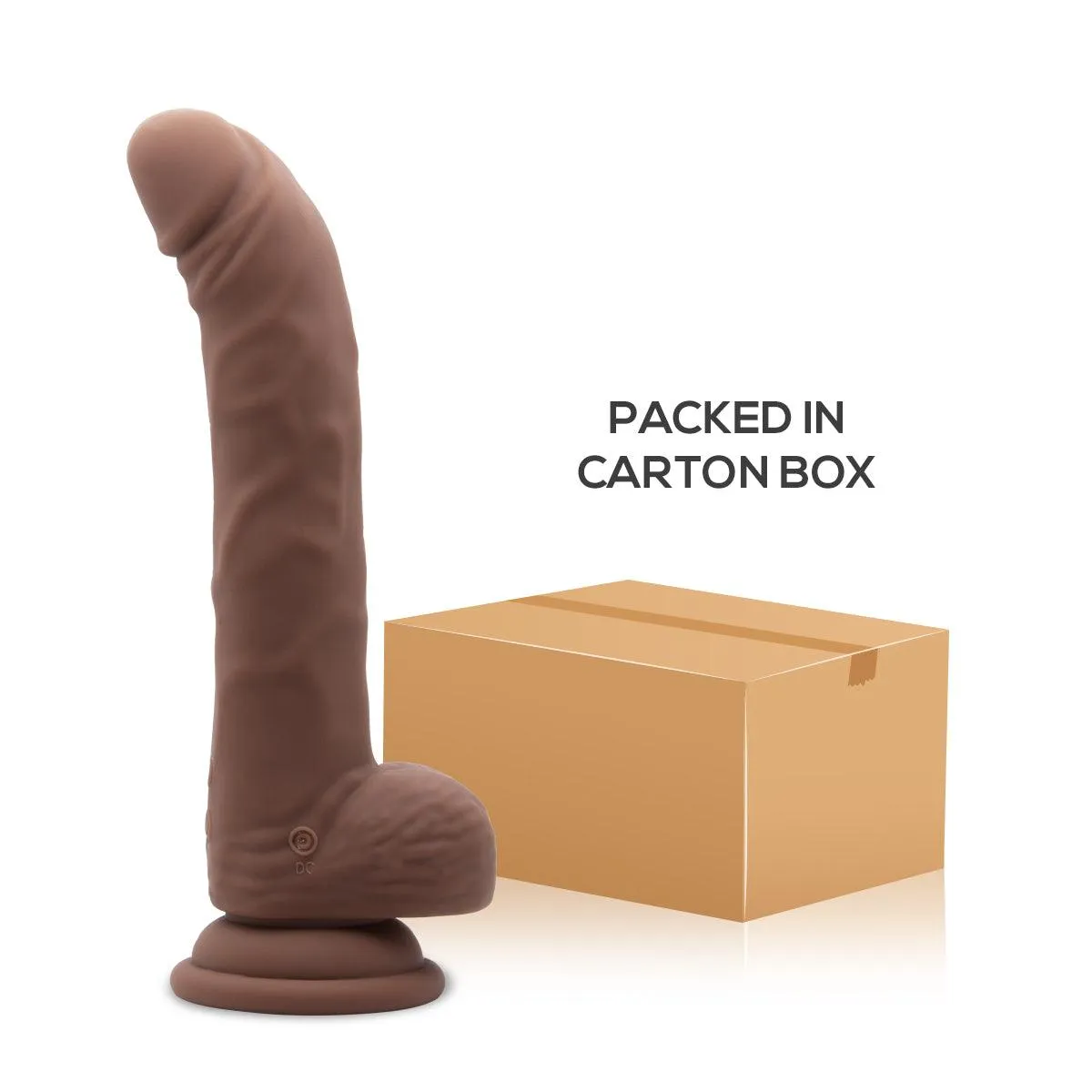 Neojoy - Biggy Vibrating Dildo - Brown