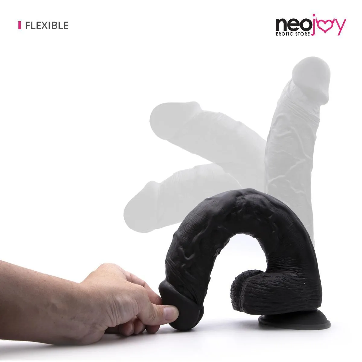 Neojoy Monster Dong Black 34.54cm - 13.6 inch