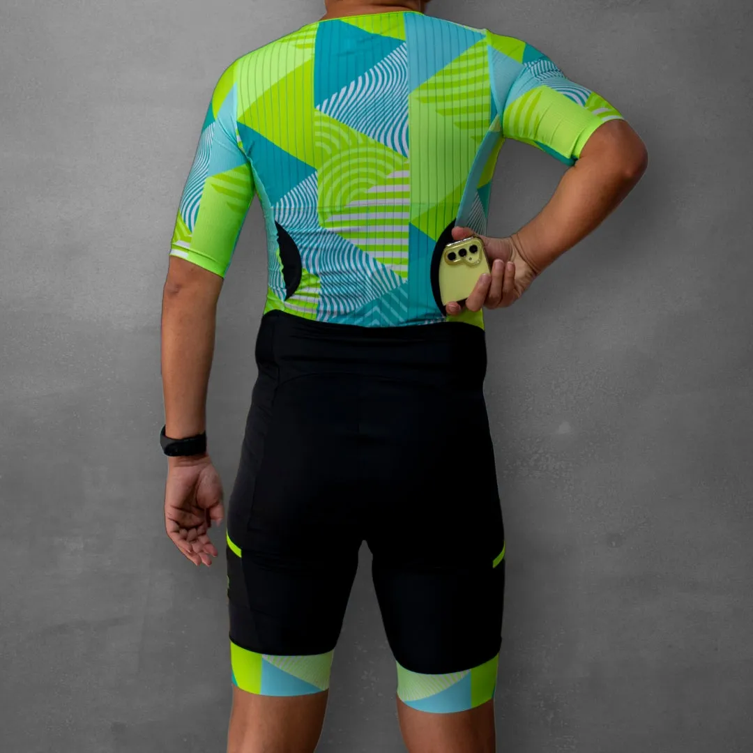 Neon Green Luminous Trisuit