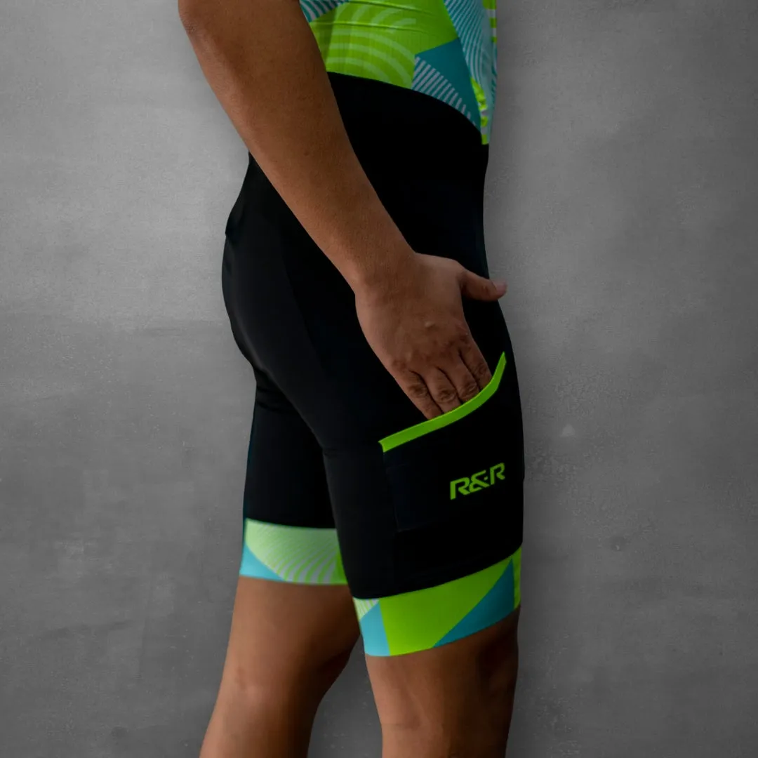 Neon Green Luminous Trisuit