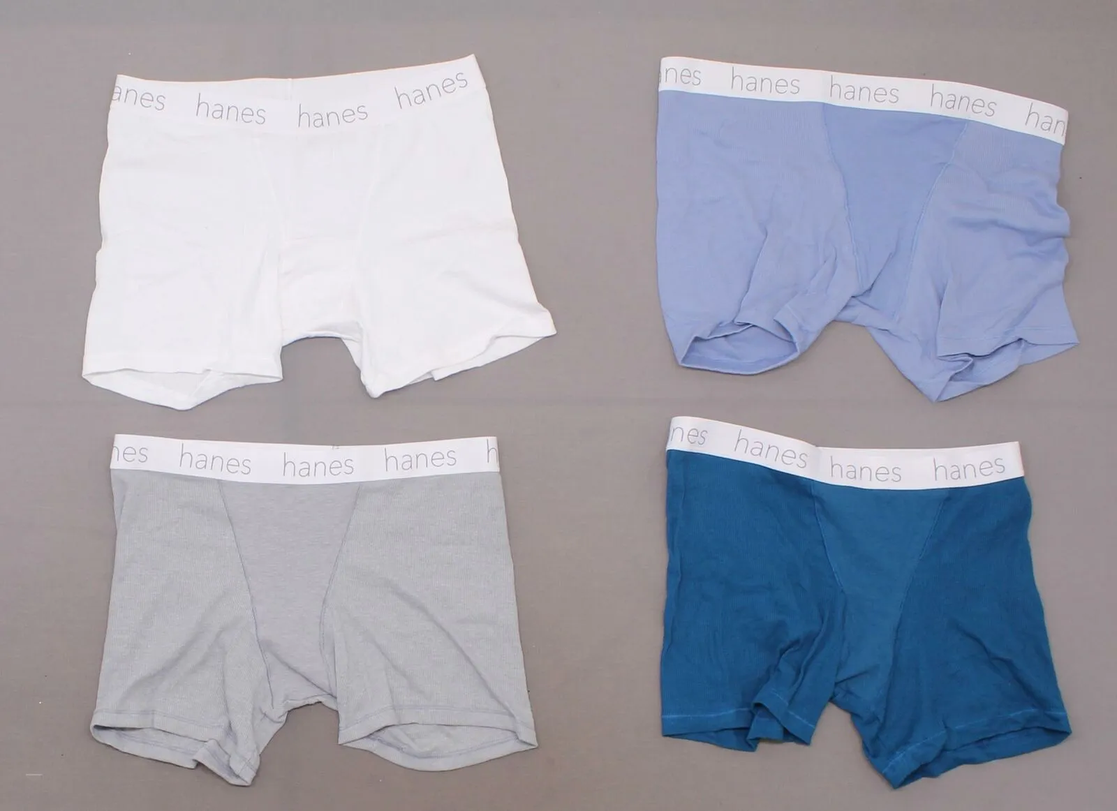 NEW Hanes Premium Women's 4 Pack Comfortsoft Waistband Cotton Long Leg Boxer Briefs