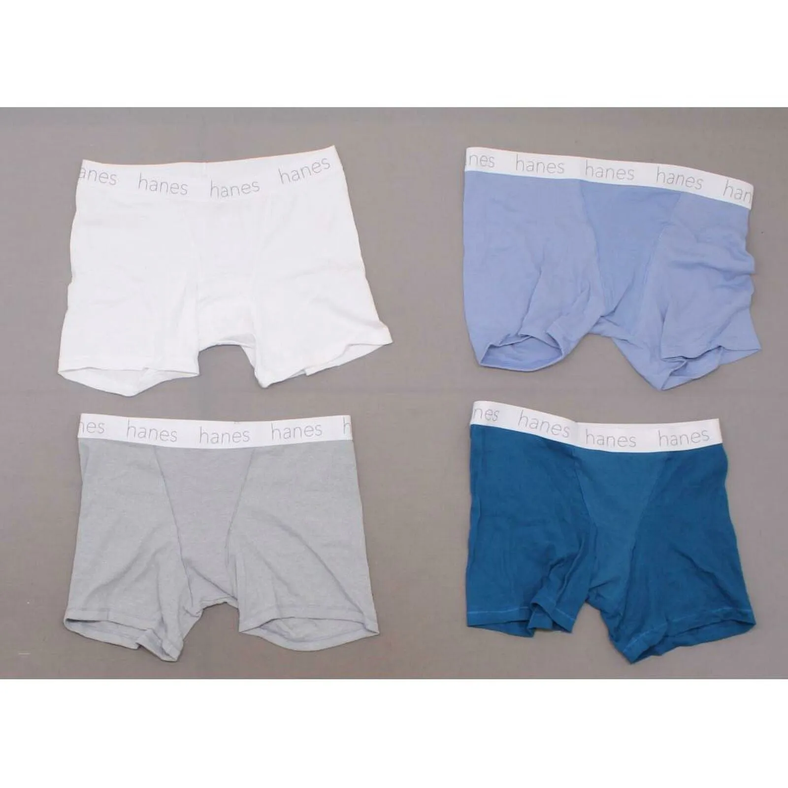 NEW Hanes Premium Women's 4 Pack Comfortsoft Waistband Cotton Long Leg Boxer Briefs