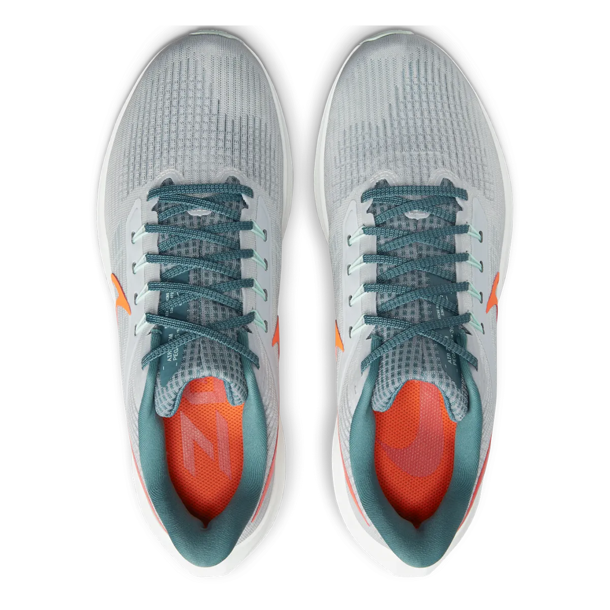 Nike Air Zoom Pegasus 39 - Pure Platinum - Total Orange - Mineral Slate