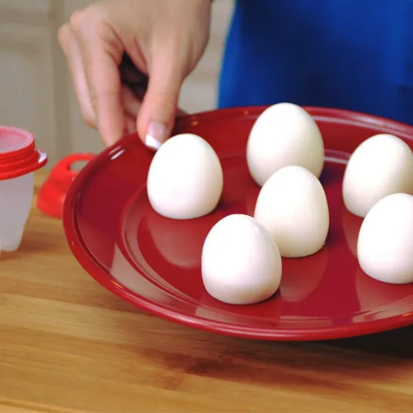 Non-Stick Silicone No-Peel Hard-Boiled Egg & Mini Omelet Pod Cookers