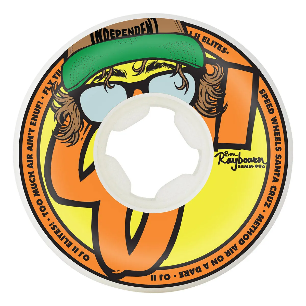 OJ - Ben Raybourn Hat 2 Hardline 55MM 99A Skateboard Wheels