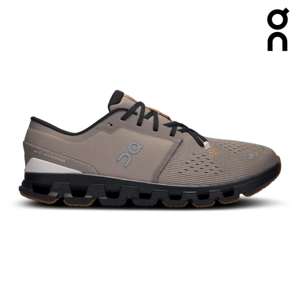 On Men Cloud X 4 - Fog / Black