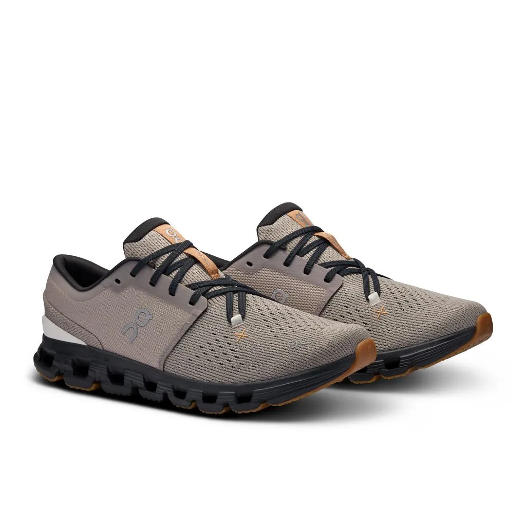 On Men Cloud X 4 - Fog / Black