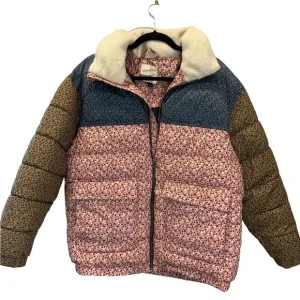 Patchwork Style Warm Winter Coat
